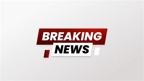 Breaking news .
